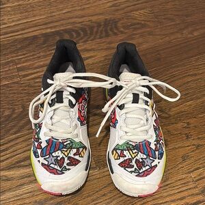 Wilson Britto Black and Multicolor Sneakers
